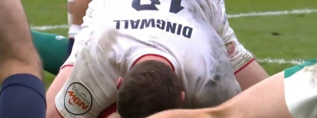 Watch Fraser Dingwall gets one back for England before half time