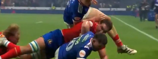 Watch as Thomas Ramos scores on his 50th cap