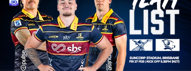 Highlanders Stick with Core Group for Round Three Clash in Brisbane