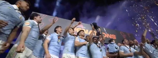 Watch France Lift The 6 Nations Trophy