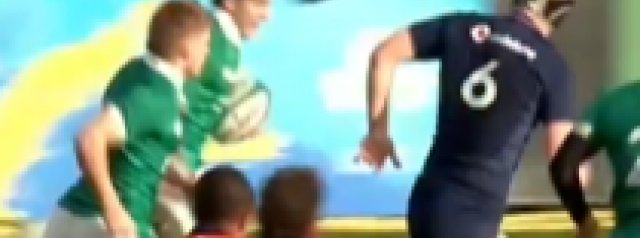 Watch Ireland u20 score a beautiful try