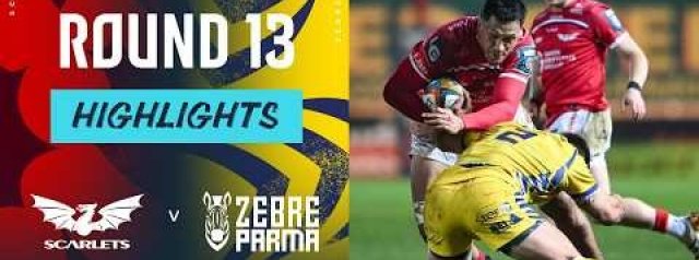 Scarlets v Zebre Parma | Highlights | Round 13 | URC 2025/26