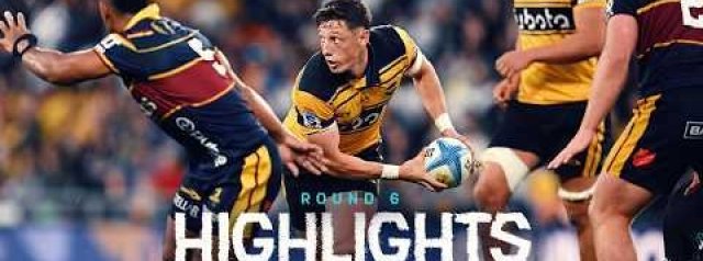 HIGHLANDERS v HURRICANES | Rd 6 Highlights