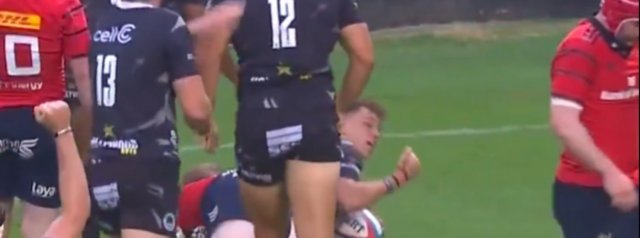 Luan Giliomee scores on debut