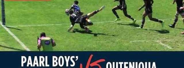 Paarl Boys' High vs Hoërskool Outeniqua - 21 March 2026