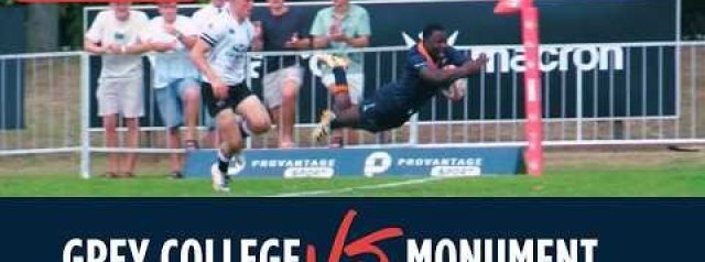 Grey College vs Hoërskool Monument - King Price Derby - 21 March 2026