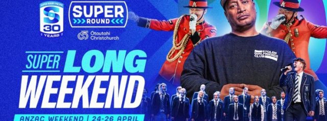 New Zealand icon Scribe to headline blockbuster entertainment line-up at historic Super Rugby Pacific Super Round