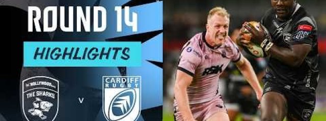 Hollywoodbets Sharks v Cardiff Rugby | Highlights | Round 14 | URC 2025/26