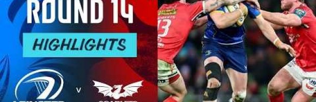 Leinster v Scarlets | Highlights | Round 14 | URC 2025/26