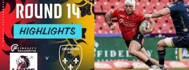 Lions v Dragons RFC | Highlights | Round 14 | URC 2025/26