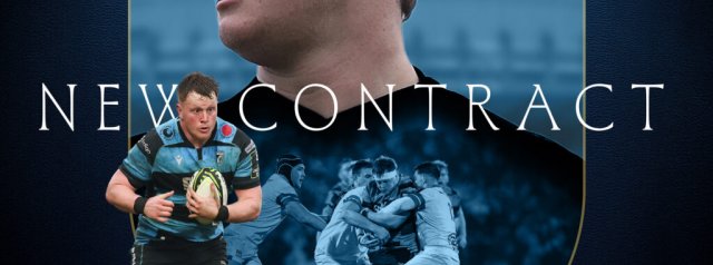 Evan Lloyd signs a new contract with Cardiff Rugby