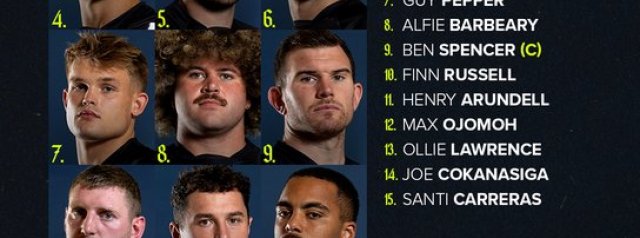Spencer to captain in Round 16 - Bath Rugby
