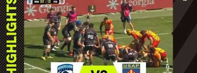 Montpellier HR v USAP | EPCR Challenge Cup Instant Highlights