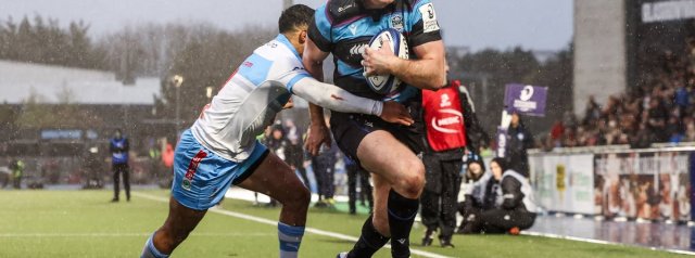 Stafford McDowall opens the scoring for Glasgow