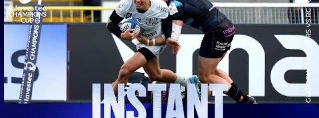 Glasgow Warriors v RC Toulon | Champions Cup Instant Highlights