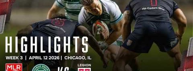 History Was Made Sunday Night | Chicago Hounds vs. California Legion | MLR 2026