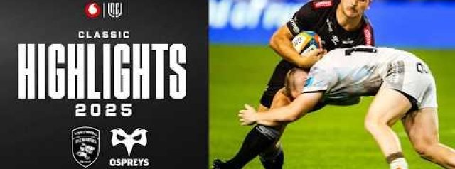 Throwback | Sharks v Ospreys 2025 | Extended Highlights