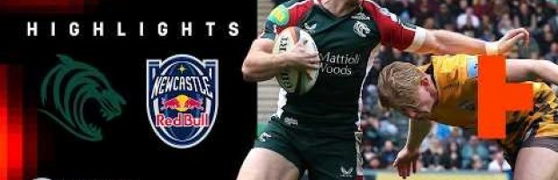 Leicester Tigers vs Newcastle Red Bulls | Gallagher PREM Rugby H