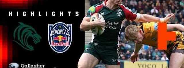 Leicester Tigers vs Newcastle Red Bulls | Gallagher PREM Rugby Highlights
