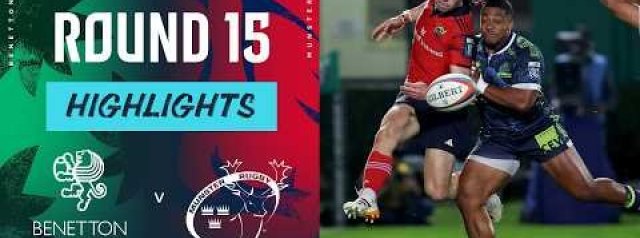 VIDEO HIGHLIGHTS: Benetton Rugby v Munster Rugby