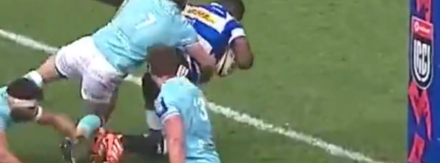 Ntuthuko Mchunu gets the first try for the Stormers