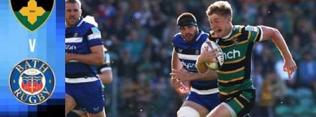 PREM Rugby Highlights: Northampton Saints v Bath Rugby