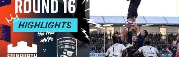 VIDEO HIGHLIGHTS: Edinburgh Rugby v Sharks