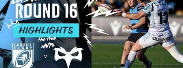 URC Highlights: Cardiff Rugby v Ospreys