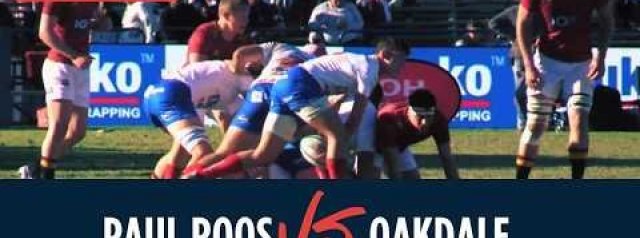 Paul Roos vs Oakdale Landbou - ABSA Wildeklawer - 27 April 2026