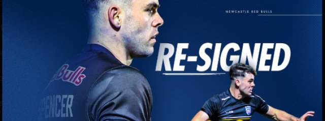 Oli Spencer extends with Newcastle Red Bulls