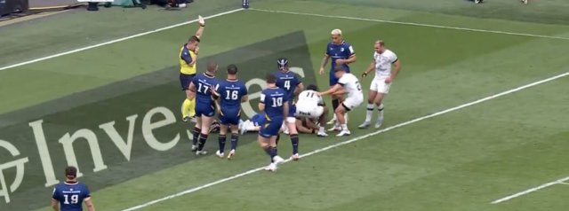 Gael Drean's try to make it a nail biting finish
