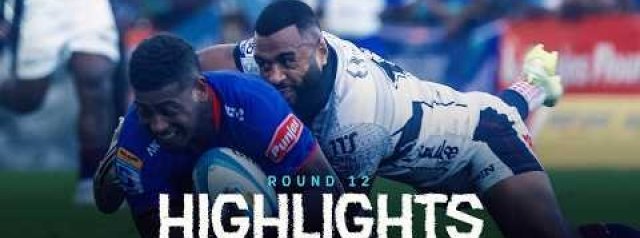 FIJIAN DRUA v HIGHLANDERS | Rd 12 Highlights