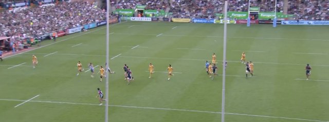 Tommy Freeman scores off a brilliant team move