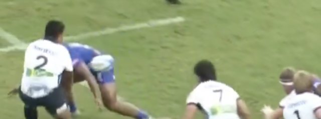 Harry Potter scores of a no look inside pass