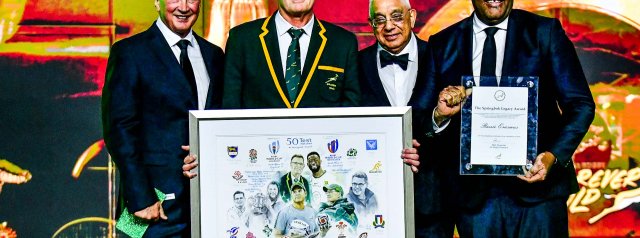 SA Rugby congratulates Erasmus on National Order