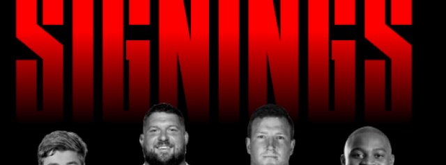 The Sharks announce new signings