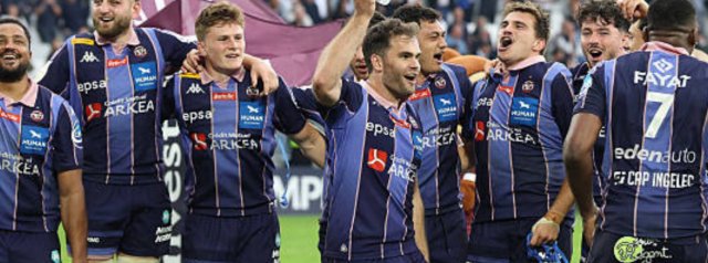 The Bordeaux lineup for the final against Leinster