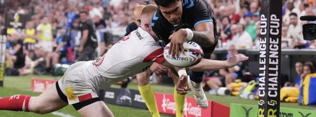 Donovan Taofifenua launches to score