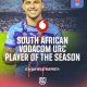 Papier named SA Vodacom URC Player of the Season