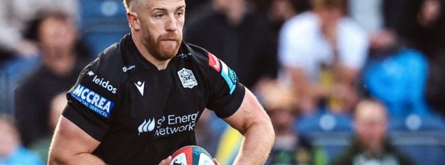 Kyle Steyn! Who else would open the try scoring for Glasgow?