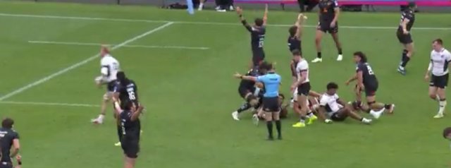 The Full Time scene from Sandy Park