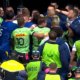 Tempers flare at half time between Leinster and the Stormers