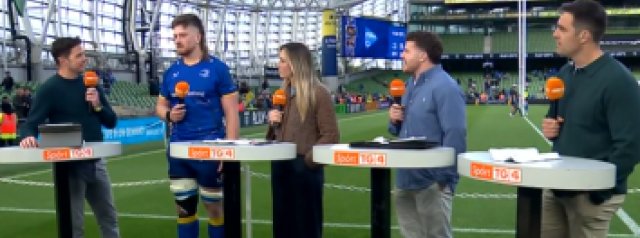 Joe McCarthy after the Leinster match