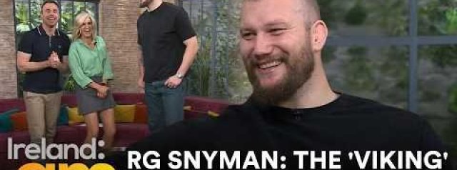 RG Snyman on life after his ACL injury, fatherhood & Leinster facing the Bulls in the URC final