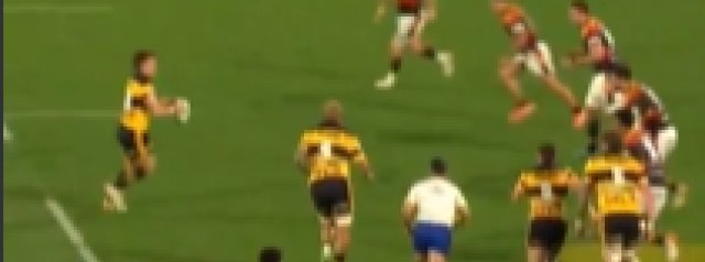 Watch Ruben Love score a great individual try