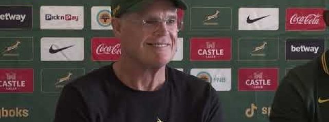 Rassie Erasmus & Siya Kolisi | Springbok Press Conference | 23 June 2026