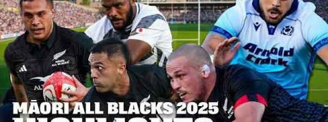 Pure Talent. Pure Flair. Best of M?ori All Blacks 2025 | Rugby Highlights