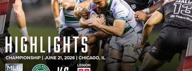 Chicago Hounds Complete the PERFECT SEASON | 2026 MLR Championship | Chicago vs California