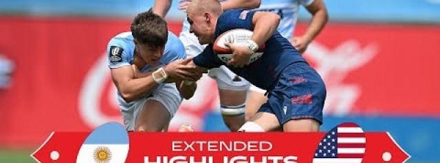 Argentina v USA | World Rugby Junior Championship 2026 | Extended Highlights