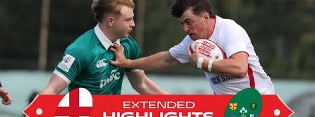 England v Ireland | World Rugby Junior Championship 2026 | Extended Highlights
